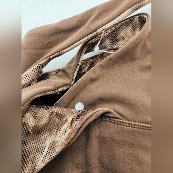 Lululemon Align Bra Shine Light Support A/B Cup Diamond Dye Reversible Size 4 - Picture 7 of 15